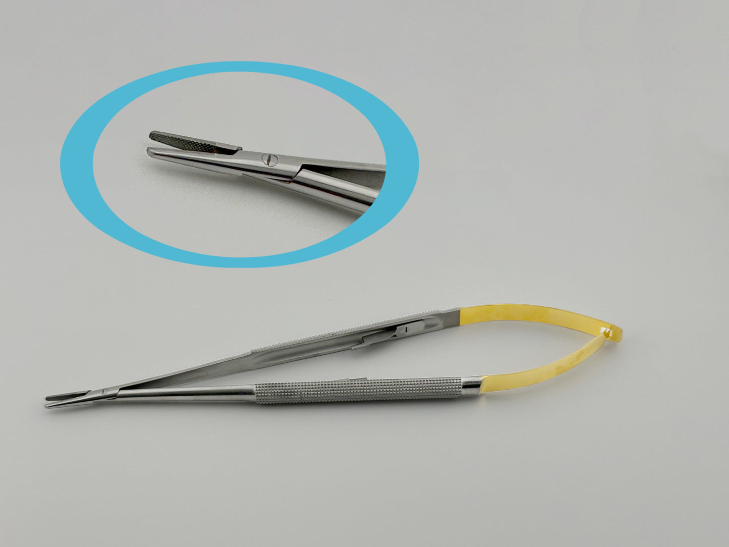 Castroviejo Needle Holder, 18cm, 6-0 to 10-0 Sutures, Straight