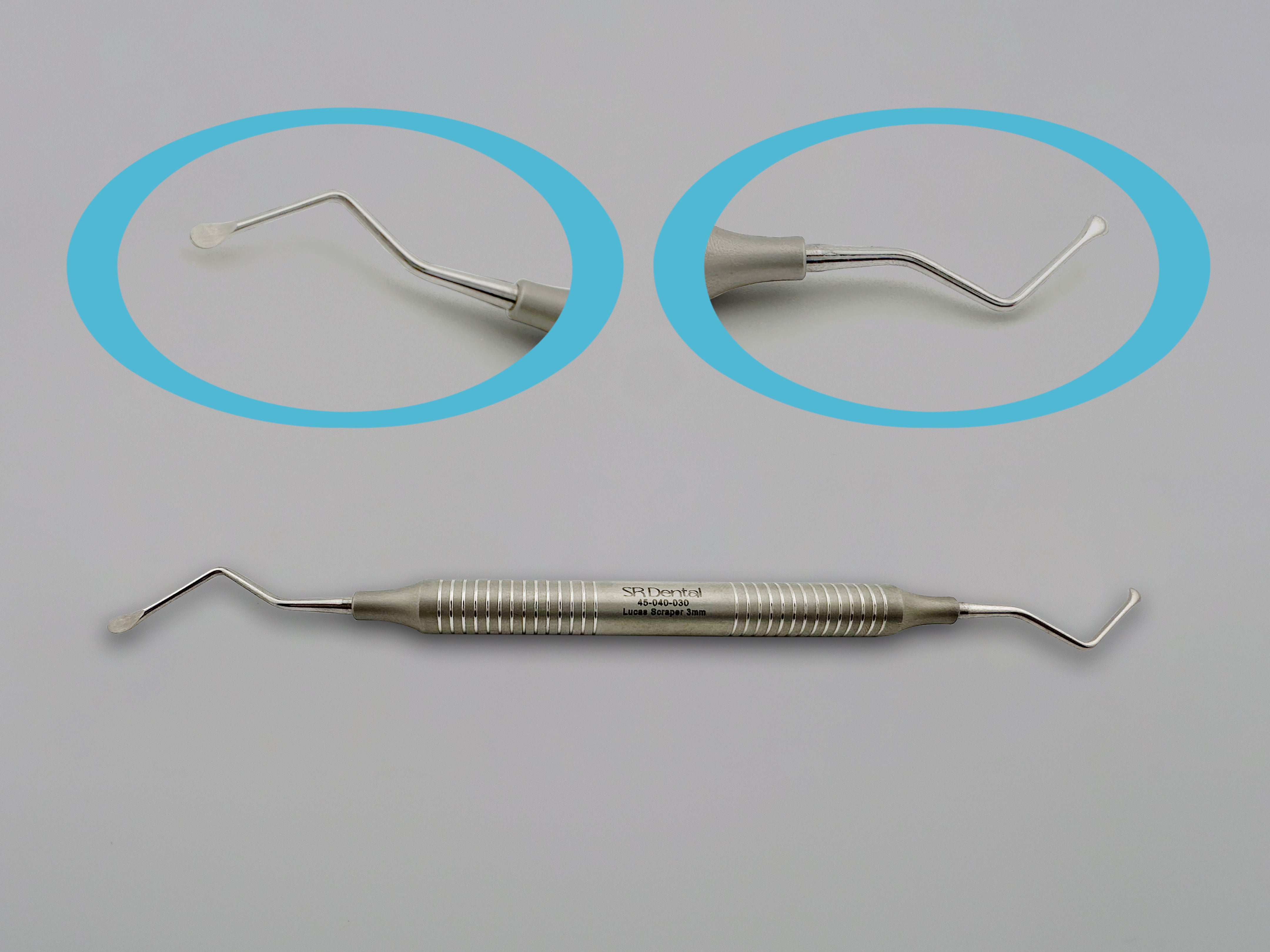 Lucas Surgical Scraper 3mm – SR Dental Precision Instruments