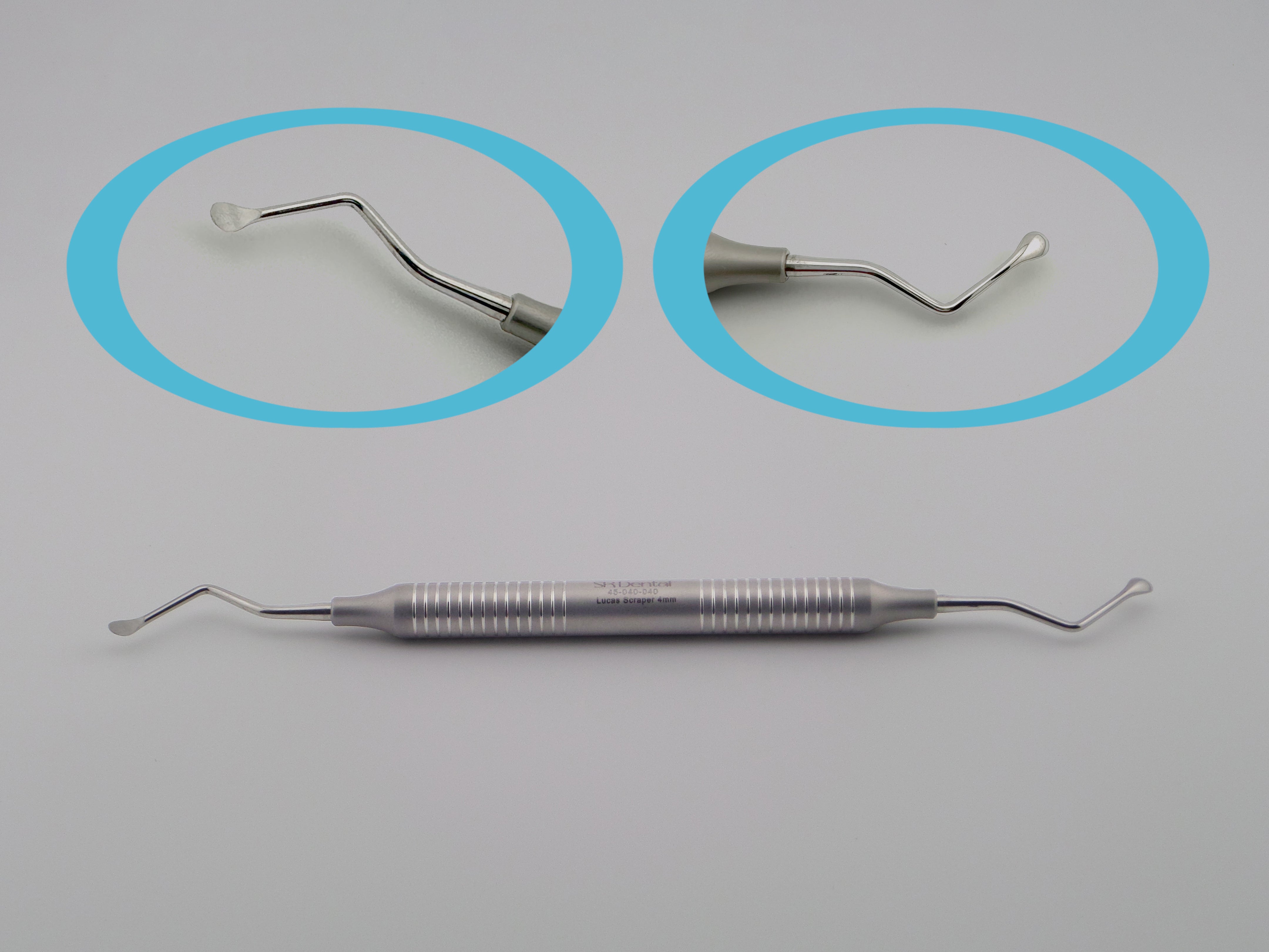 Lucas Surgical Scraper 4mm – SR Dental Precision Instruments